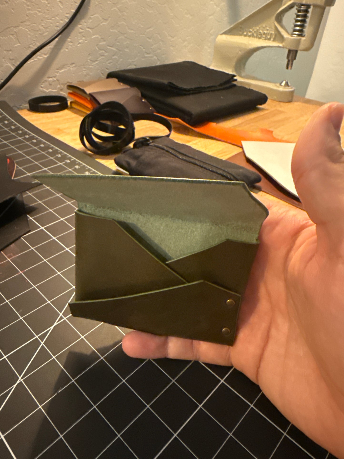 Doberman Wallet- Mustard