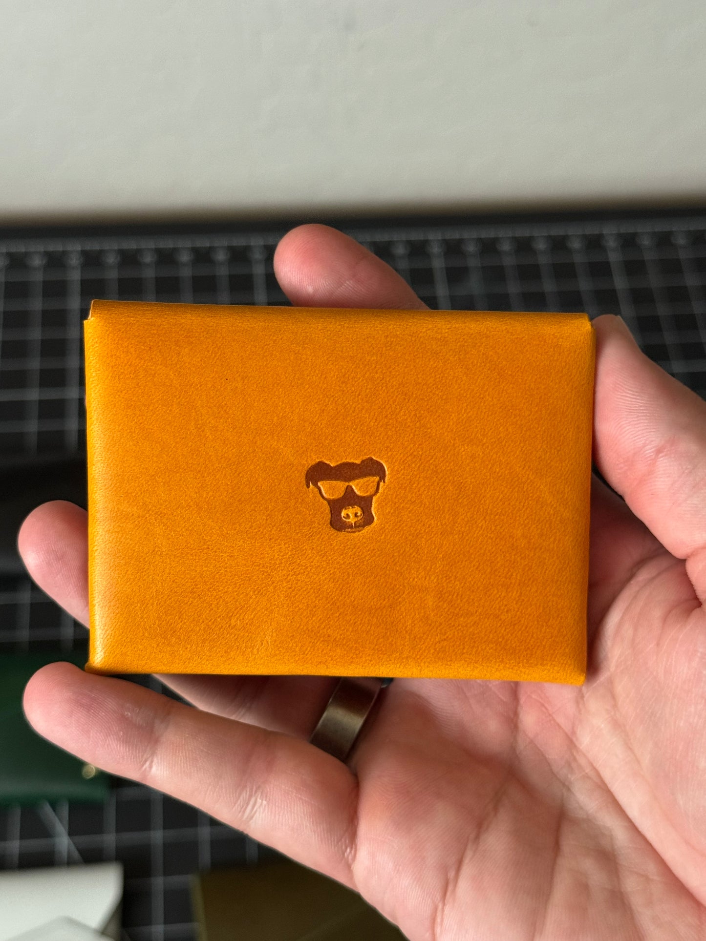 Doberman Wallet- Mustard