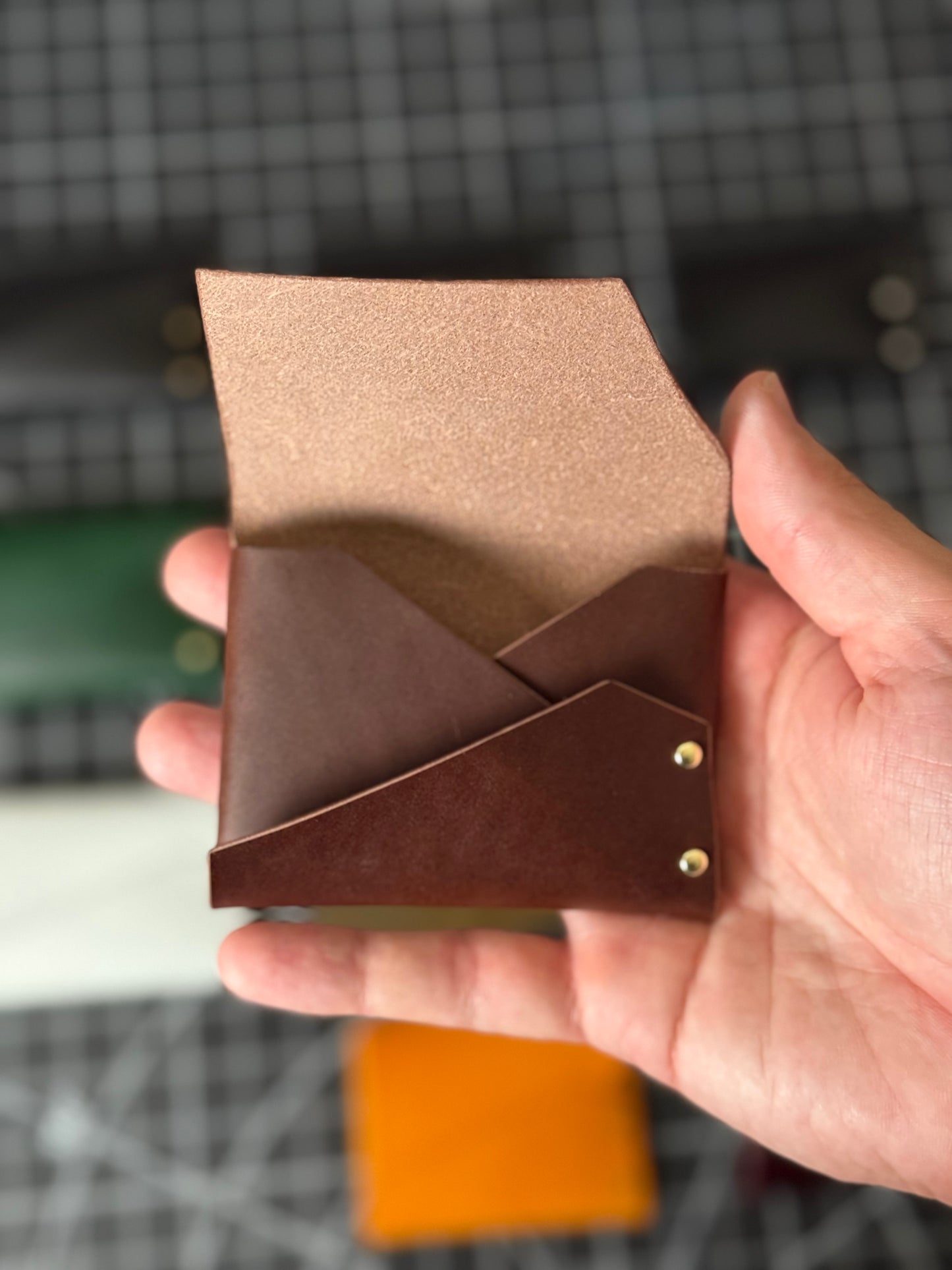 Doberman Wallet- Mustard