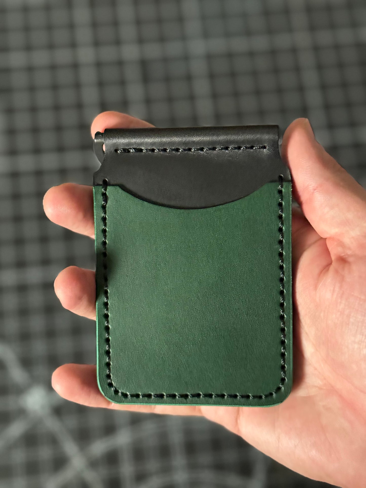 Boxer Wallet – Green / Black