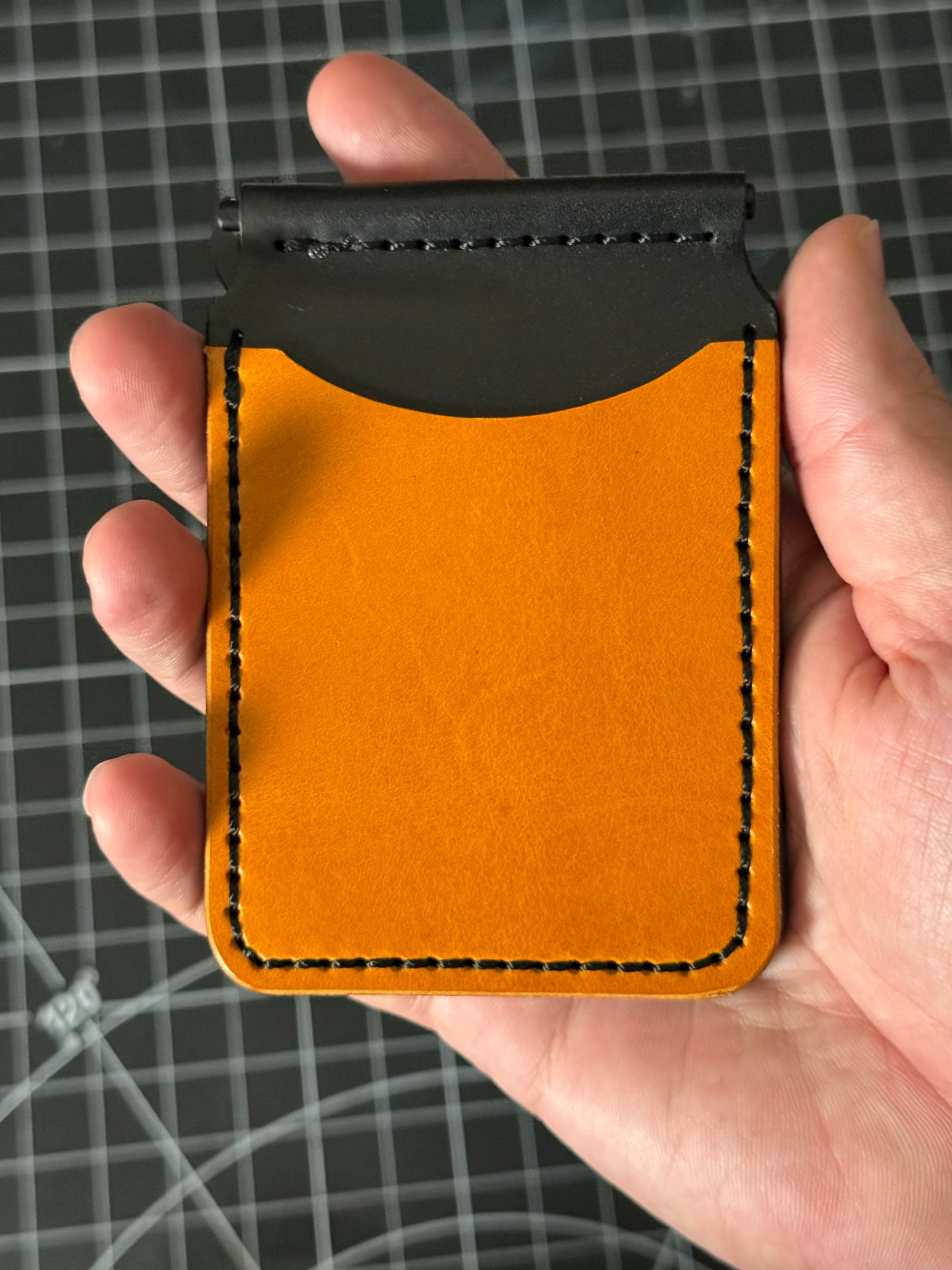 Boxer Wallet – Mustard / Black