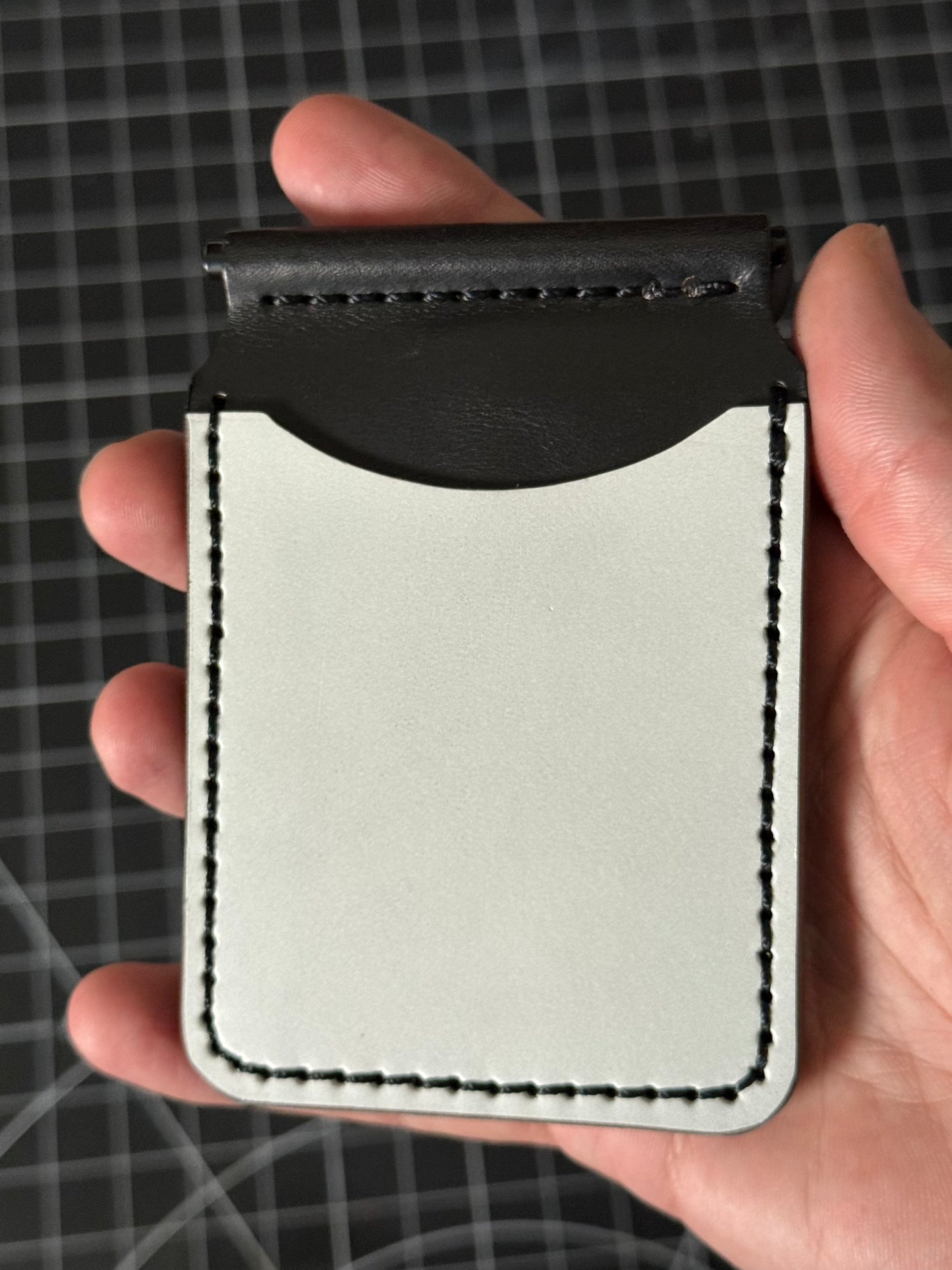 Boxer Wallet – Grey / Black